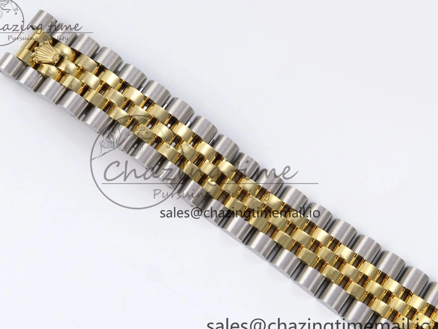 on SS YG DateJust 904L Steel Roman Jubilee Edition Diamonds HZ2236 Bracelet JARF 278383RBR Dial 1:1 Gray Best 31 0404
